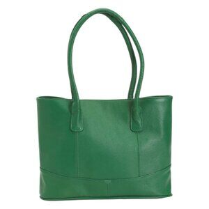 AMERILEATHER Leather Triple Compartment Tote